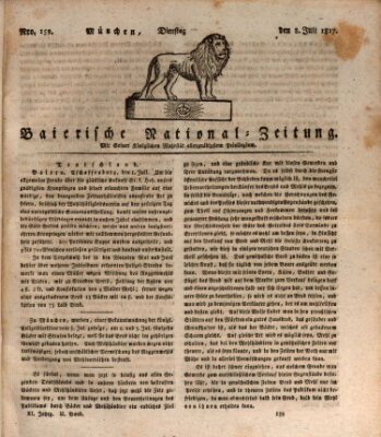 Baierische National-Zeitung Dienstag 8. Juli 1817