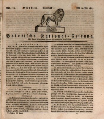 Baierische National-Zeitung Samstag 12. Juli 1817