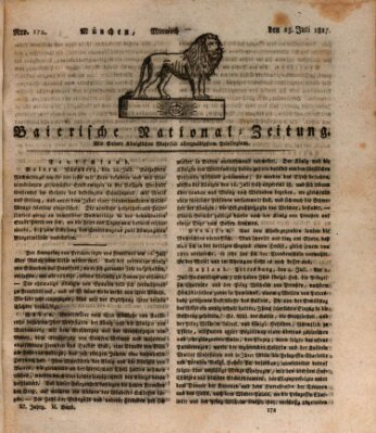 Baierische National-Zeitung Mittwoch 23. Juli 1817