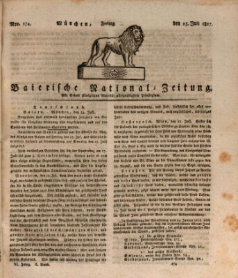 Baierische National-Zeitung Freitag 25. Juli 1817