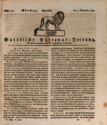 Baierische National-Zeitung Donnerstag 4. September 1817