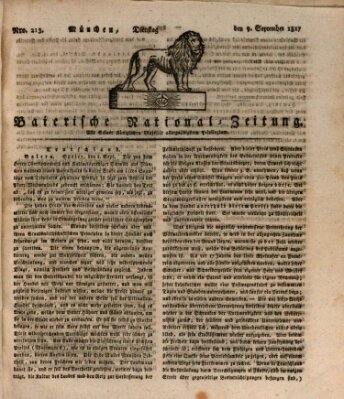 Baierische National-Zeitung Dienstag 9. September 1817