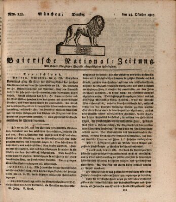 Baierische National-Zeitung Dienstag 28. Oktober 1817