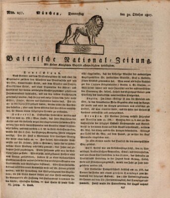 Baierische National-Zeitung Donnerstag 30. Oktober 1817