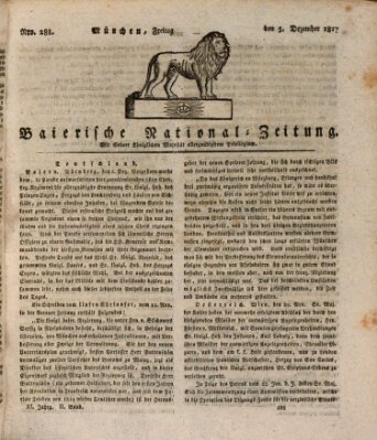 Baierische National-Zeitung Freitag 5. Dezember 1817