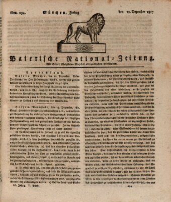 Baierische National-Zeitung Freitag 12. Dezember 1817