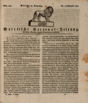 Baierische National-Zeitung Donnerstag 18. Dezember 1817