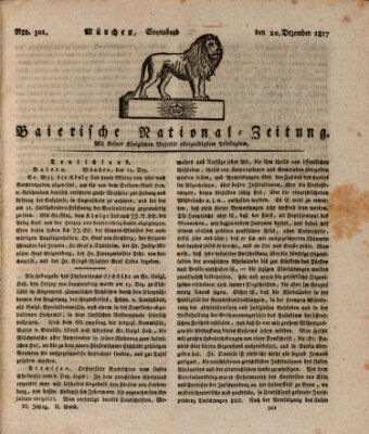 Baierische National-Zeitung Samstag 20. Dezember 1817