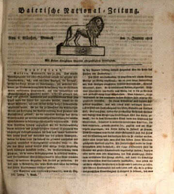 Baierische National-Zeitung Mittwoch 7. Januar 1818