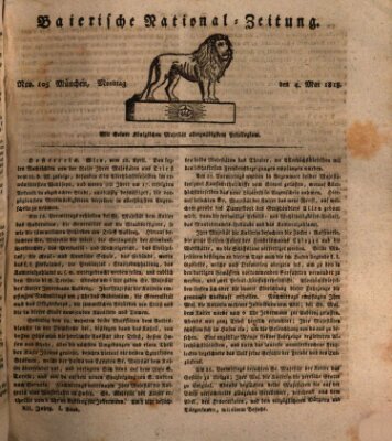 Baierische National-Zeitung Montag 4. Mai 1818