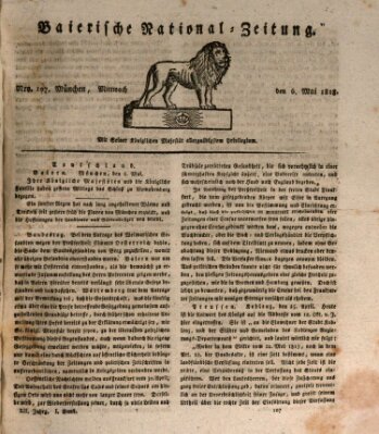 Baierische National-Zeitung Mittwoch 6. Mai 1818