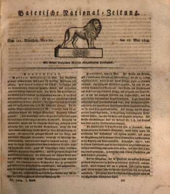 Baierische National-Zeitung Montag 25. Mai 1818