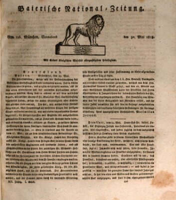 Baierische National-Zeitung Samstag 30. Mai 1818