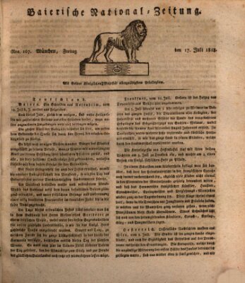 Baierische National-Zeitung Freitag 17. Juli 1818