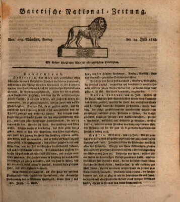 Baierische National-Zeitung Freitag 24. Juli 1818