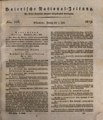 Baierische National-Zeitung Freitag 2. Juli 1819