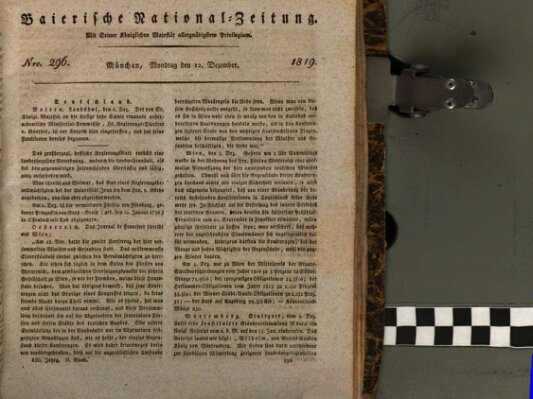 Baierische National-Zeitung Montag 13. Dezember 1819