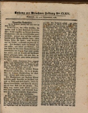 Münchner staats-, gelehrte, und vermischte Nachrichten (Süddeutsche Presse) Samstag 19. Oktober 1782