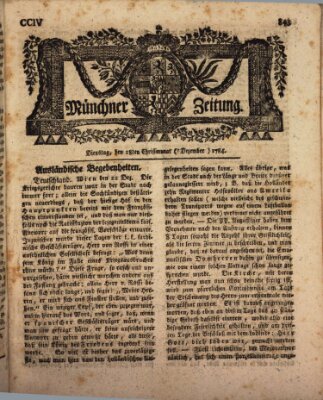 Münchner Zeitung (Süddeutsche Presse) Dienstag 28. Dezember 1784