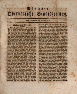 Münchner oberdeutsche Staatszeitung (Süddeutsche Presse) Samstag 10. Mai 1800