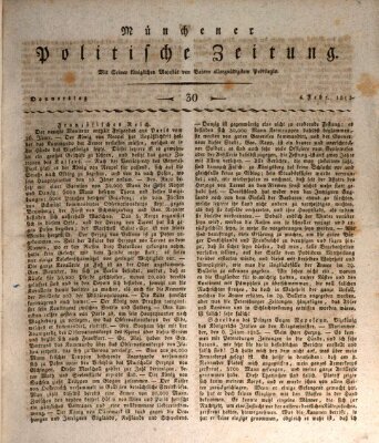 Münchener politische Zeitung (Süddeutsche Presse) Donnerstag 4. Februar 1813