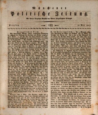 Münchener politische Zeitung (Süddeutsche Presse) Freitag 21. Mai 1813