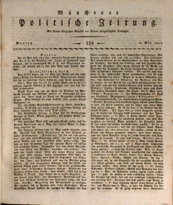 Münchener politische Zeitung (Süddeutsche Presse) Montag 24. Mai 1813