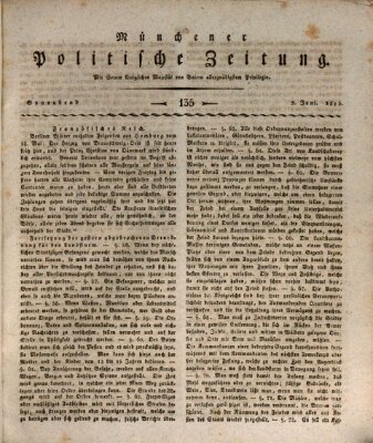 Münchener politische Zeitung (Süddeutsche Presse) Samstag 5. Juni 1813