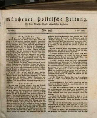 Münchener politische Zeitung (Süddeutsche Presse) Montag 3. Mai 1824