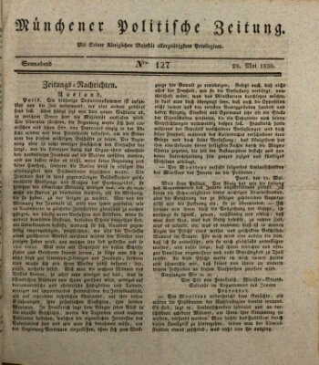 Münchener politische Zeitung (Süddeutsche Presse) Samstag 29. Mai 1830