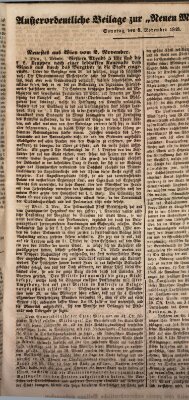 Neue Münchener Zeitung (Süddeutsche Presse) Sonntag 5. November 1848