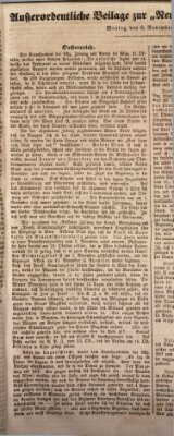 Neue Münchener Zeitung (Süddeutsche Presse) Montag 6. November 1848