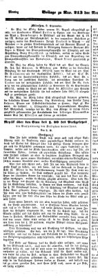 Neue Münchener Zeitung (Süddeutsche Presse) Montag 8. September 1851