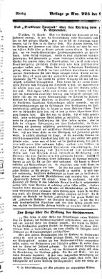 Neue Münchener Zeitung (Süddeutsche Presse) Montag 22. September 1851