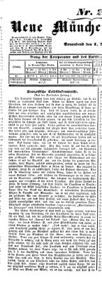 Neue Münchener Zeitung (Süddeutsche Presse) Samstag 1. November 1851