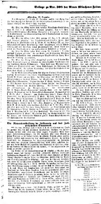 Neue Münchener Zeitung (Süddeutsche Presse) Montag 29. Dezember 1851