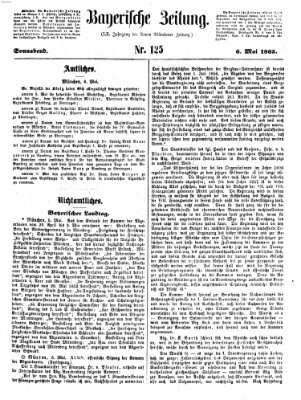 Bayerische Zeitung. Mittag-Ausgabe (Süddeutsche Presse) Samstag 6. Mai 1865