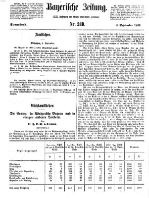 Bayerische Zeitung. Mittag-Ausgabe (Süddeutsche Presse) Samstag 8. September 1866