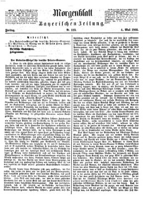 Bayerische Zeitung. Mittag-Ausgabe (Süddeutsche Presse) Freitag 4. Mai 1866