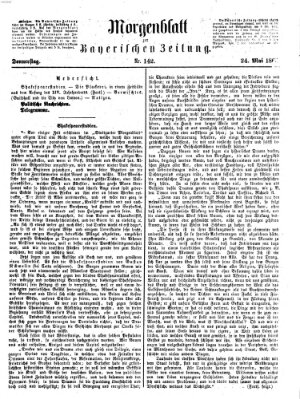 Bayerische Zeitung. Mittag-Ausgabe (Süddeutsche Presse) Donnerstag 24. Mai 1866