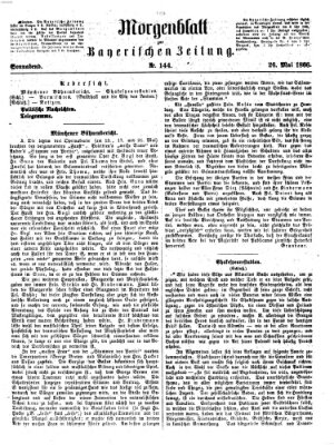 Bayerische Zeitung. Mittag-Ausgabe (Süddeutsche Presse) Samstag 26. Mai 1866