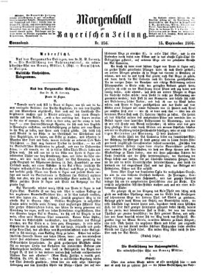 Bayerische Zeitung. Mittag-Ausgabe (Süddeutsche Presse) Samstag 15. September 1866