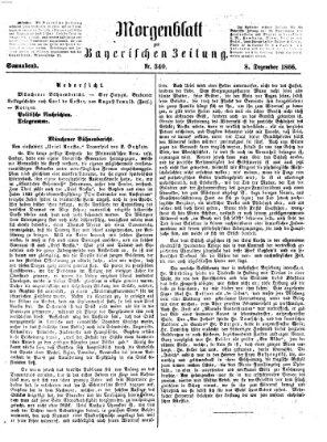 Bayerische Zeitung. Mittag-Ausgabe (Süddeutsche Presse) Samstag 8. Dezember 1866