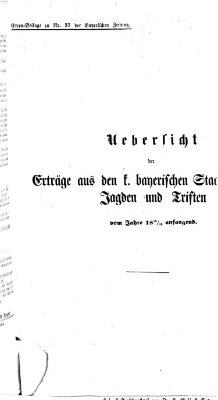 Bayerische Zeitung. Mittag-Ausgabe (Süddeutsche Presse) Mittwoch 6. Februar 1867