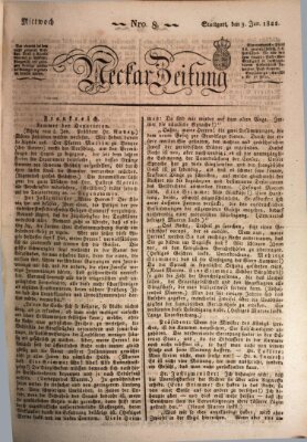 Neckar-Zeitung Mittwoch 9. Januar 1822