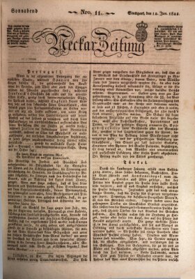 Neckar-Zeitung Samstag 12. Januar 1822