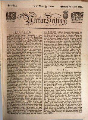 Neckar-Zeitung Dienstag 5. Februar 1822