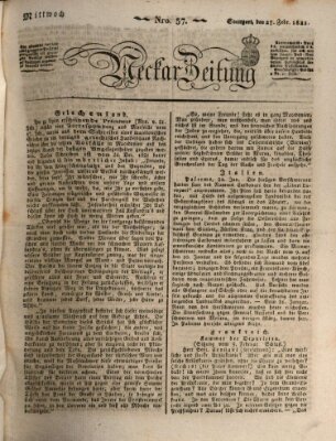 Neckar-Zeitung Mittwoch 27. Februar 1822