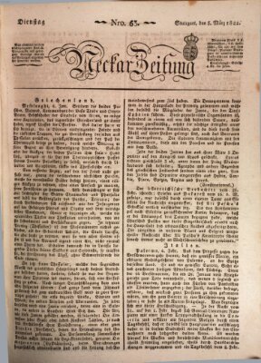 Neckar-Zeitung Dienstag 5. März 1822