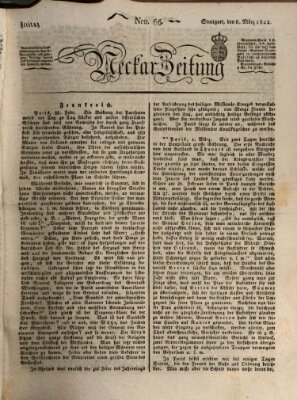 Neckar-Zeitung Freitag 8. März 1822